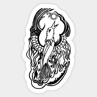 Phoenix Tattoo Sticker